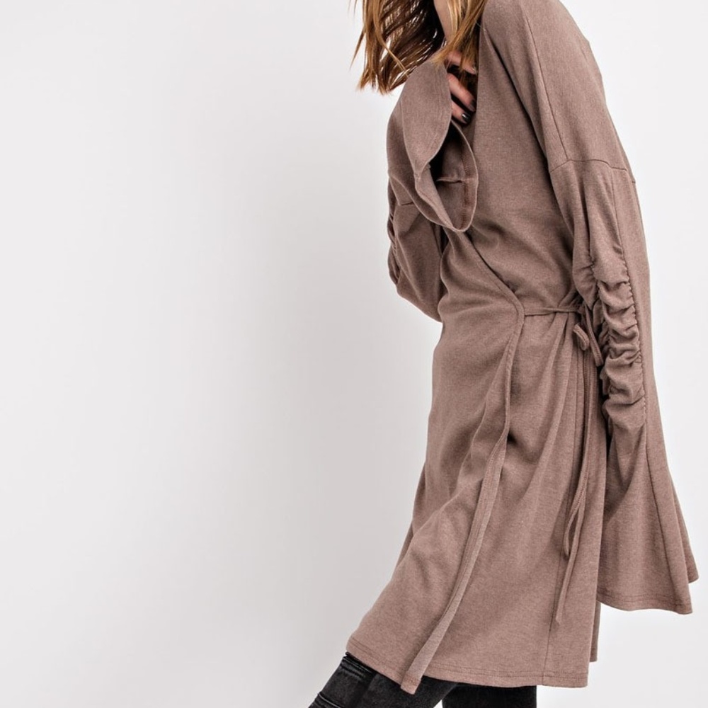 Easel Boutique Wrap Jacket - Picture 2 of 4